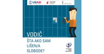 Vodič – Šta ako sam lišen/a slobode?