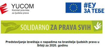 Predstavljanje Izveštaja o napadima na branitelje ljudskih prava u Srbiji za 2020. godinu