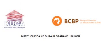 INSTITUCIJE DA NE GURAJU GRAĐANE U SUKOB